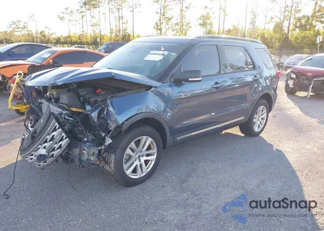 2018 Ford Explorer Xlt z USA, uszkodzony, nr VIN 1FM5K8D84JGC77544